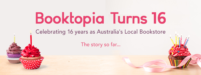 Booktopia's 16th Birthday - Header Banner