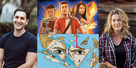 Will Kostakis and Ellie Marney