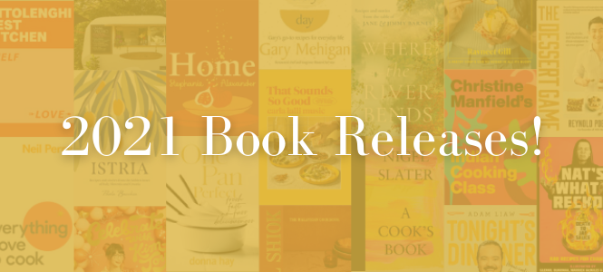 Most Anticipated Cook Books To Come in 2021 - Header Banner
