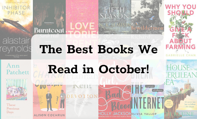 Best Books October 2021 - Header Banner