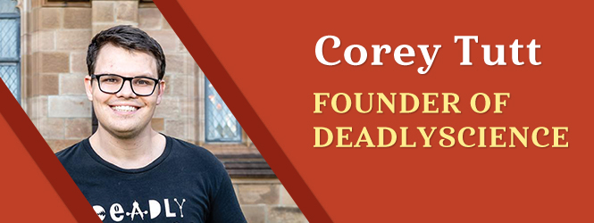 Corey Tutt - First Scientists - Header Banner
