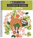 Sloth : Brain Games - Sticker by Number - Publications International Ltd