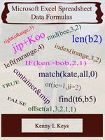 Microsoft Excel Spreadsheet Data Formulas - Kenny L Keys