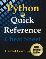 Python: Quick Reference - Cheat Sheet - Print & Laminate : Digital Print & Laminate - Kaitlyn Chick