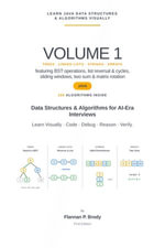 Learn Java Data Structures & Algorithms Visually - Volume 1 : Data Structures & Algorithms for AI-Era Interviews - Flannan P. Brody