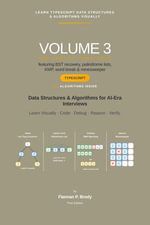 Learn TypeScript Data Structures & Algorithms Visually - Volume 3 : Data Structures & Algorithms for AI-Era Interviews - Flannan P. Brody