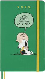 Moleskine Ltd. Ed. Peanuts 2026 12-Month Daily Large Hardcover Notebook : Charlie & Snoopy - Moleskine
