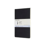Moleskine Art : Large Sketch Pad, Black : Soft Cover - Moleskine