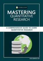 Mastering Quantitative Research - YouGuide International BV