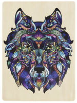 Wolf - Wooden Puzzle : 132 Piece Wooden Puzzle - Puzzle Master