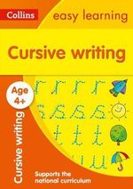 Cursive Writing Ages 4-5 : Ideal for Home Learning - Collins Easy Learning