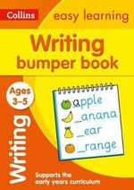 Writing Bumper Book Ages 3-5 : Ideal for Home Learning - Collins Easy Learning