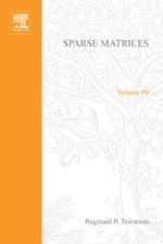Sparse matrices - Tewarson