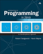 Introduction to Programming in Java : An Interdisciplinary Approach - Robert Sedgewick
