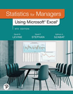 Statistics for Managers Using Microsoft Excel - David M. Levine