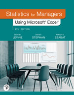 Statistics for Managers Using Microsoft Excel - David M. Levine