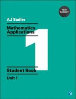 Sadler Maths Applications Unit 1 ' Revised Format - Alan Sadler