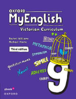 Oxford MyEnglish 9 Student Workbook+obook pro : 3rd Edition - Victorian Curriculum - Rachel Williams