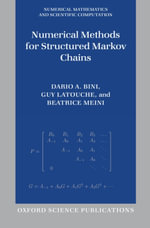 Numerical Methods for Structured Markov Chains - Dario A. Bini