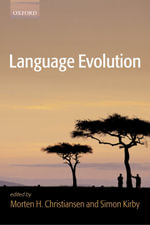 Language Evolution - Morten H. Christiansen