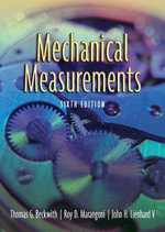 Mechanical Measurements - Roy Marangoni