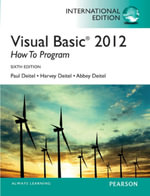 Visual Basic 2012 How to Program (International Edition) - Abbey Deitel