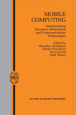 Mobile Computing : Implementing Pervasive Information and Communications Technologies - Abhijit Chaudhury