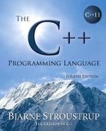 The C++ Programming Language - Bjarne Stroustrup