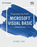 Programming With Microsoft Visual Basic 2019/2022 : Mindtap Course List - Diane Zak