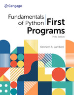 Fundamentals of Python : 3rd Edition - First Programs - Kenneth Lambert