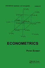 Statistics : A Textbooks and Monographs - Peter Schmidt