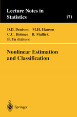 Nonlinear Estimation and Classification - David D. Denison