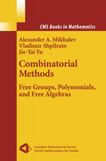 Combinatorial Methods : Free Groups, Polynomials, and Free Algebras - Vladimir Shpilrain