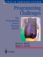 Programming Challenges : The Programming Contest Training Manual - Steven S Skiena