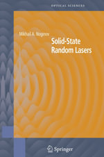 Solid-State Random Lasers - Mikhail Noginov
