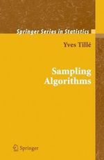 Sampling Algorithms : Springer Series in Statistics - Yves TillÃ©