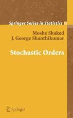 Stochastic Orders : Springer Series in Statistics - J. George Shanthikumar