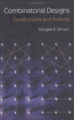 Combinatorial Designs : Constructions and Analysis - Douglas R. Stinson