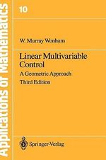 Linear Multivariable Control : A Geometric Approach - W.M. Wonham