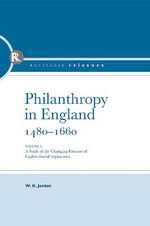 Philanthropy in England : Routledge Library Editions - W.K. Jordan