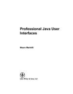 Professional Java User Interfaces - Mauro Marinilli