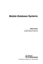 Mobile Database Systems - Vijay Kumar