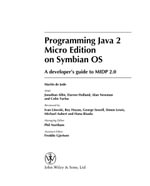 Programming Java 2 Micro Edition for Symbian OS : A developer's guide to MIDP 2.0 - Martin de Jode