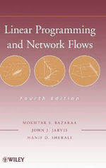 Linear Programming and Network Flows - Mokhtar S. Bazaraa
