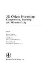 3D Object Processing : Compression, Indexing and Watermarking - Jean-Luc Dugelay