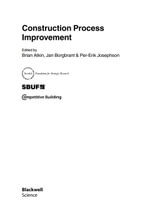 Construction Process Improvement - Brian Atkin