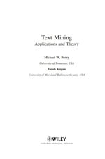 Text Mining : Applications and Theory - Michael W. Berry