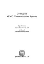 Coding for MIMO Communication Systems - Tolga M. Duman