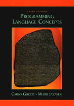 Programming Language Concepts - Carlo Ghezzi