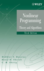 Nonlinear Programming : Theory and Algorithms - Mokhtar S. Bazaraa